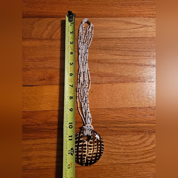 African necklace, Kenya, beads, shell - Picture 3 of 10